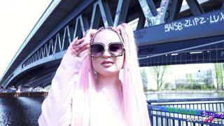 GERMAN SCOUT - Pink Hair Maria Gail Exposed in Intense Sex Scenes
