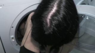 Yo' sis got stuck in the washing machine and got pounded to get her out - Exloverx