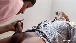 Blonde Teenager Seduces Older Pedophile Professor on Porcelain Throne Then Gets Pounded Raw
