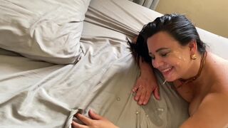 Saucy stepmom sizzles son's butt🍑 with oral😜 sex, rectal ravishment, and facial ejaculation.