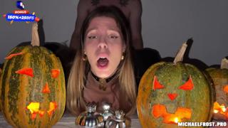 Get wrecked this Halloween, guaranteed climax🚀 after mind-blowing, no-holds-barred fucking extravaganza!