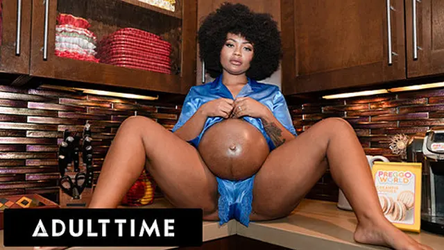 ADULT TIME - Pregnant Avery Jane Sucks Cock🌭 &mdash;  Pussy✌ Gets Creampie Satisfaction