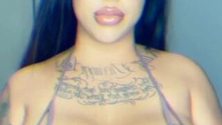 My juicy melons bounce like rubber balls as I finger my succulent cunts
