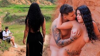 Desierto's Horny🥵 Goddess Ambushes Lost Boy for Intimate Pleasure - ALEJANDRA PALACIOS