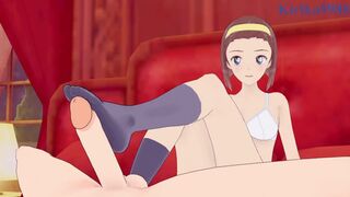 Intense Bedroom Passion: Sonoko Suzuki & Detective Conan's Explicit Encounter