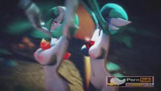 Thirsty Gardevoir crave Goblin dick🍆's 3D glory hole, slurping cock🍆 like blue divinity!