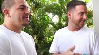 Two Men Massage Milly Marks, Peter Green Stars (Tony Rubino Included)