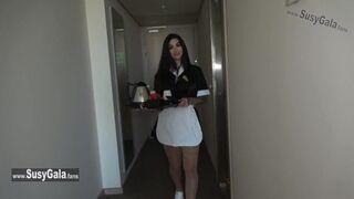 Susy Gala & Nick Moreno's Hotel Room Sex with Giant Dick🍆 POV