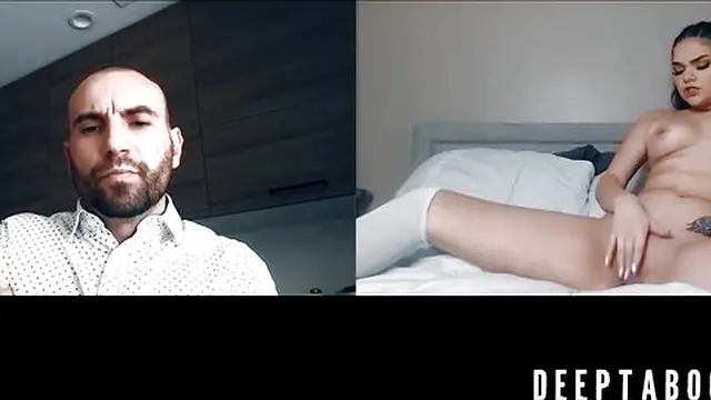 Bald Stud Gaping at Sexy Athena Faris’ Webcam Pussy🌮️ Play