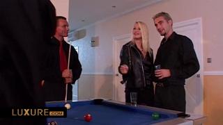 Three-on-one gangbang in Poland - raw and unbridled debauchery