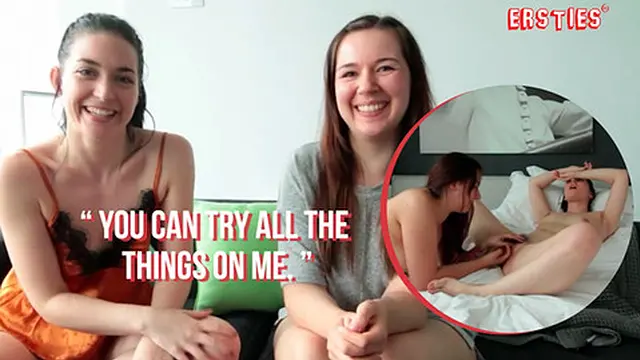 Ersties - First Girl/Girl in which Domino is gently fingered by Leah