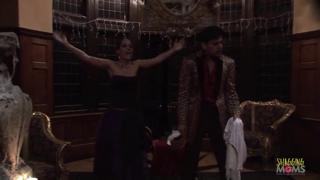 When lord Macbeth ravishes all the buxom harlots nightly extravaganza