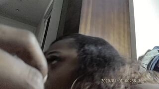 Lost footage from BadGal debut throat training scene