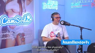 MarieJane LATINA tattooed amateur discovers SQUIRT on her first time - Juan Bustos Podcast