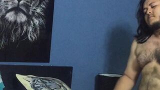 I fuck my girlfriend's pussy on all fours and she makes delicious moans