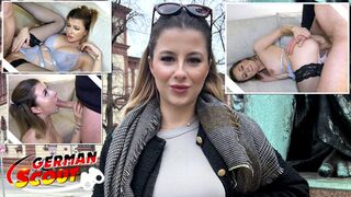 Scouting for cock🌭 in Munich, Mia Minou gets German-fucked