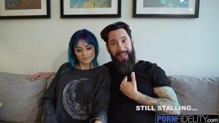Blue-Haired Beauty Craves Unbridled Cock🍆