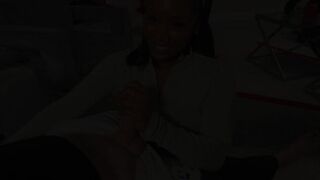 Confessed about being a slut at a party while sucking him off!