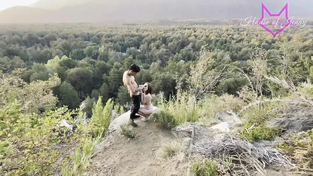 Pareja follando despues del trekking en Chillan de Chile Ft KJ - SendoPOV