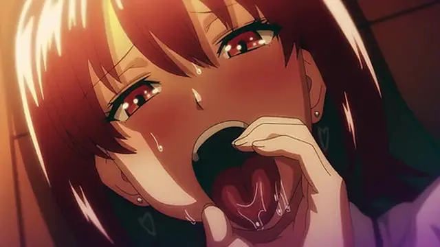 Redhead with Big Boobs Enjoys Deep Throating and Kisses