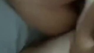 GF with perfect Ass Fucks Prone Position