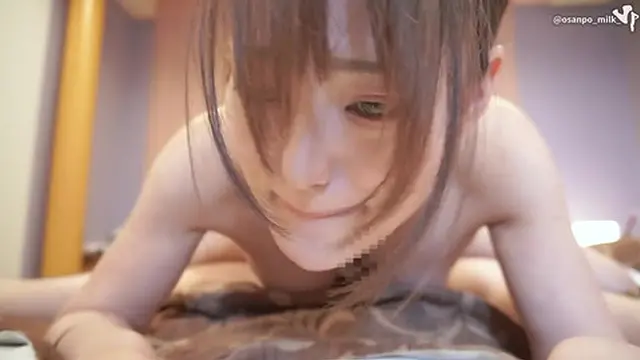 看護師さんとシックスナイン♡お尻の穴丸見え！お互いに舐めあって騎乗位しちゃった（中出し、個人撮影、日本人素人、パイパン）