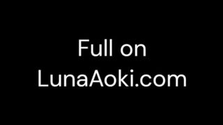 Big titty Goth girl get fucked on chair - LunaAoki