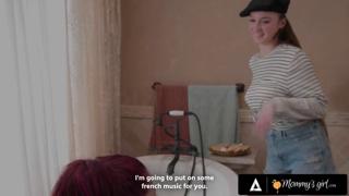 Mature Woman Fucks Eager Novice Boy with Dirty Tricks