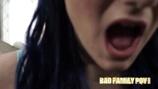 BadDaddyPOV - Slutty Charlotte get a taste of her StepDad in action