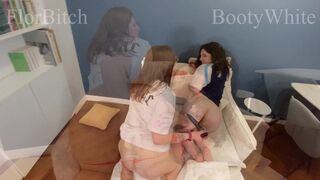 Me quedo un fin de semana en lo de BootyWhite y nos Penetramos con dildos