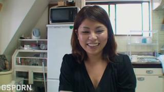 Raunchy Jap milf gets nailed doggy style in her own home - amateur XXX delight