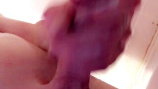 Thick DICK SLOW STROKES IN THE SHOWER
