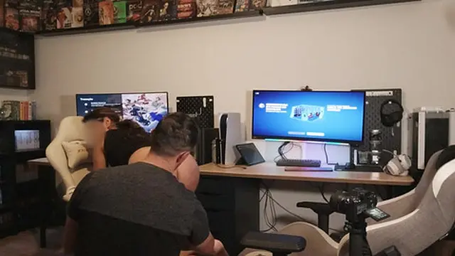 DP with ANAL CREAMPIE! She loves to BLOWJOB while I play!