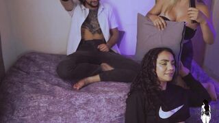 I Invite My Friend To Watch A Movie But She Prefers To Fuck My Boyfriend