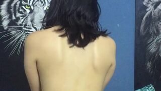 I ask my girlfriend to ride my cock until I cum inside 