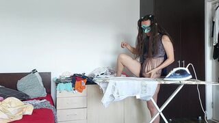 Buceta morena sexy —  bunda grande  Latina quente buceta peluda —  grandes mamas —  mamilos grandes