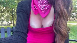 Italian Big Tits Milf Artemisia Love Slow Motion In The Woods Flashing Big Boobs Of@Artemisialove101 (Nubiles)