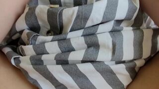 Hot Babe in Classic Dress giving Me Her Big Bouncing Boobs