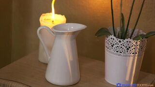 Very erotic oil massage with two big tits lesbians FULL VIDEO - Massage Rooms