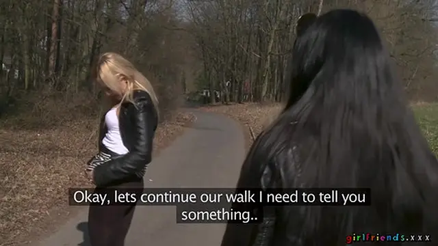 Perfect body blonde and her huge natural tits fuck buddy - Girlfriends XXX