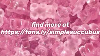 Messy Clown Girl Dildo Blowjob // SimpleSuccubus