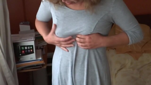 Latina mom flaunts her amazing jugs in a homemade video