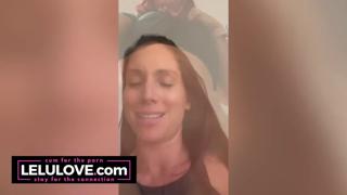 Dirty freak show: Lelu Love's sloppy tit service, puckering mouth & pussy🌮️ spreading freaky filth