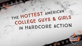 Hot College Fuck - Luke Deepthroats Jamie