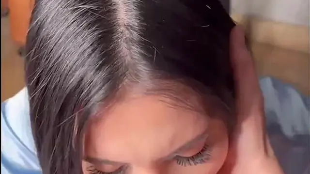 MY girlfriend VISITS AND I LET HIM TASTE MY PUPPY UNTIL HE JETS