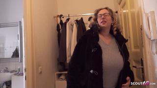 German Scout fucks Big Boobs Old Whore Kathy