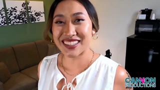 Thick newbie Selene Sun gets merciless banged in a hotel suite