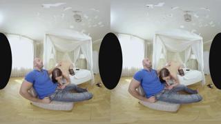 Hot mistress on her knees, giving nasty head to her powerful businessman