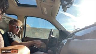 Wild couple gets busy in car, takes it home for intense deep creampie anal👌 sex