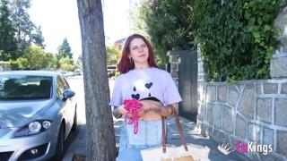 Sofia Santana takes on the challenge: Seduce a stranger by the lake